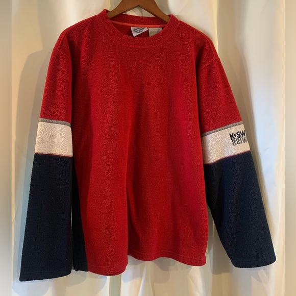 kswiss Other - Vintage Y2K K-SWISS Pullover Sweater Sweatshirt Mens Large